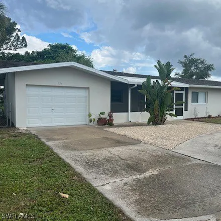 Rent this 3 bed house on 710 Hydrangea Drive in Palm Island, Lee County