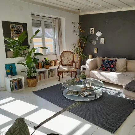 Rent this 1 bed apartment on Rua da Alegria 32 in 34, 36