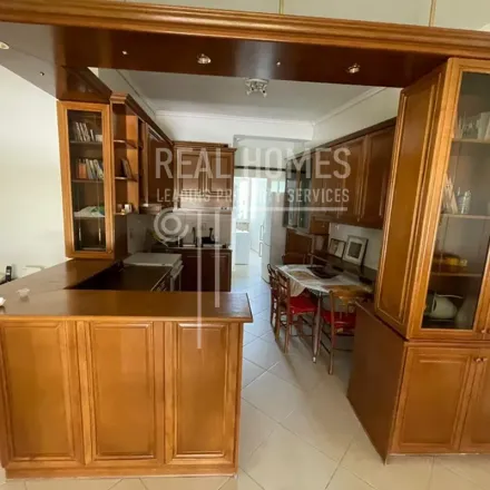 Rent this 3 bed apartment on 1ο ΕΠΑΛ Αγίας Παρασκευής in Αιτωλίας, Municipality of Agia Paraskevi