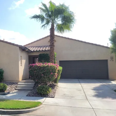 Buy this 4 bed house on 47780 Silverberry Street in La Quinta, CA 92253