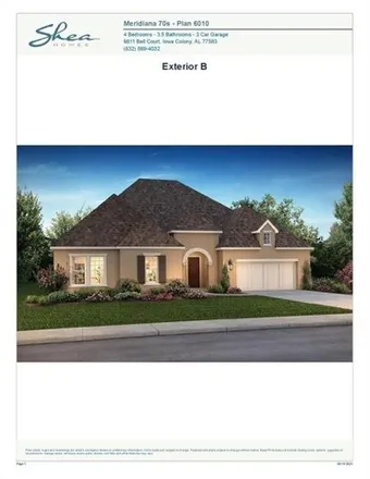 Buy this 4 bed house on unnamed road in Manvel, TX