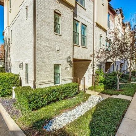 Rent this 2 bed townhouse on 3800 Haskell Court in Dallas, TX 75204