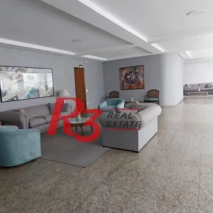 Rent this 3 bed apartment on Avenida Washington Luiz in Gonzaga, Santos - SP