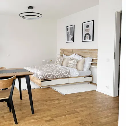 Rent this 1 bed apartment on Olgy Havlové 2903/33 in 130 00 Prague, Czechia