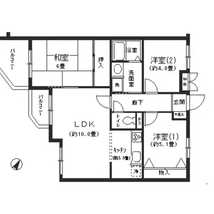 Image 2 - unnamed road, Minami-Nagasaki 4-chome, Toshima, 161-0031, Japan - Apartment for rent