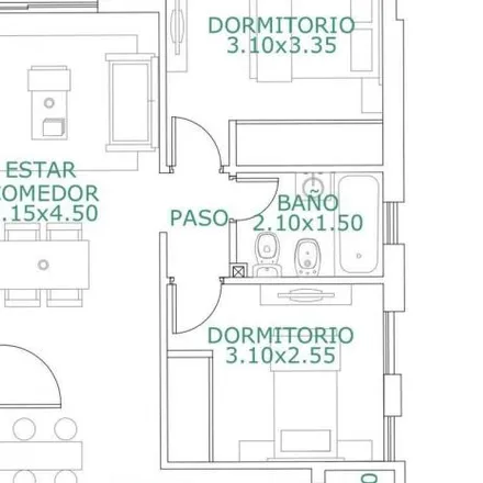 Buy this 2 bed apartment on Intendente Carlos Ratti 515 in Partido de Ituzaingó, B1714 LVH Ituzaingó