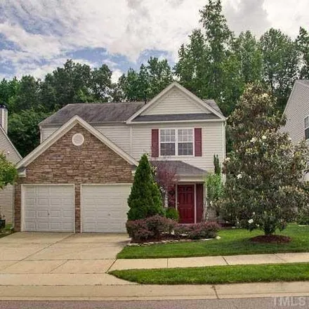 Rent this 3 bed house on 12437 North Exeter Way in Lynn Crossroads, Raleigh