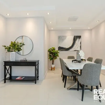 Rent this 3 bed apartment on 81 Renton Avenue in Moorebank NSW 2170, Australia