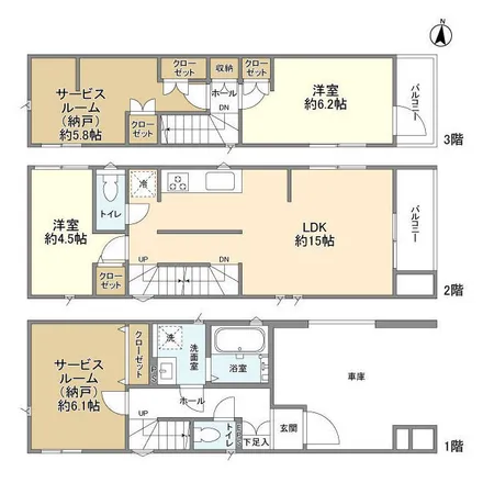 Image 2 - unnamed road, Yotsugi 1-chome, Katsushika, 124-0011, Japan - Apartment for rent
