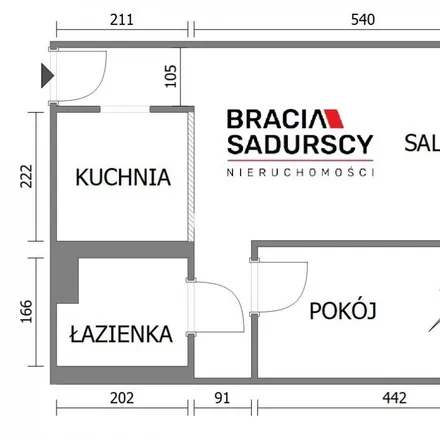 Image 3 - Bielizna dla każdego, Zygmuntowska, 31-305 Krakow, Poland - Apartment for sale