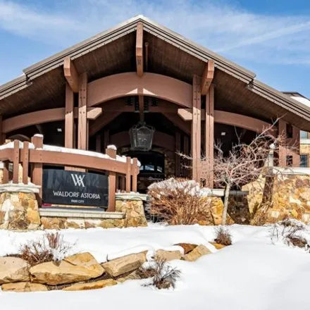 Buy this 1 bed condo on Waldorf Astoria Park City in 2100 Frostwood Drive, Park City