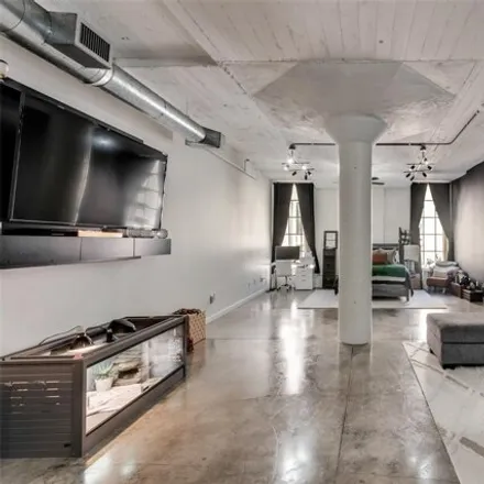 Rent this 1 bed condo on SoCo Lofts in 1122 Jackson Street, Dallas