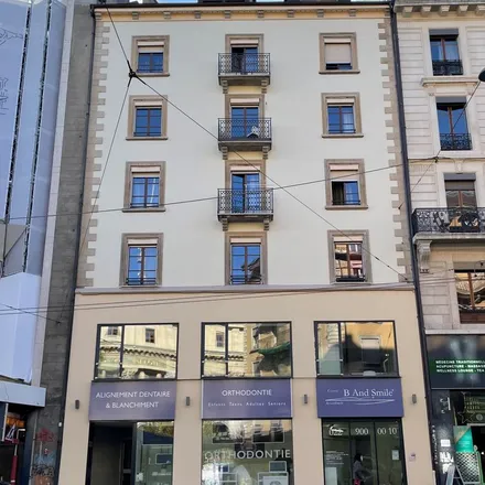 Rent this 1 bed apartment on Rue de Chantepoulet 7 in 1201 Geneva, Switzerland