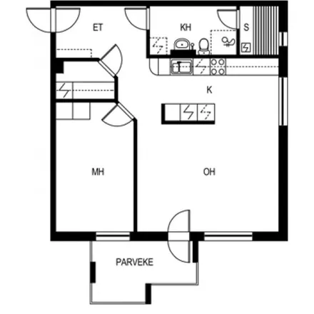 Rent this 2 bed apartment on Helmikuja 1 in Helmikuja, 01604 Vantaa