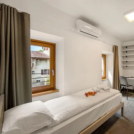 Rent this 3 bed apartment on Tenno in Strada Statale 421 dei Laghi di Molveno e Tenno, 38060 Ville Del Monte TN