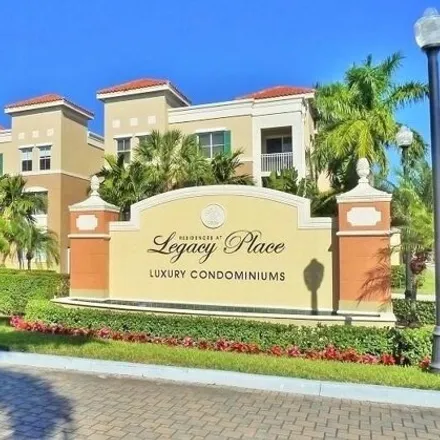 Rent this 1 bed condo on Legacy Boulevard in Monet, Palm Beach Gardens