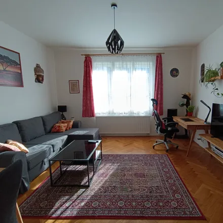Rent this 1 bed apartment on Ostrovského 1721/12 in 150 00 Prague, Czechia