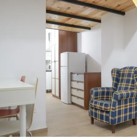 Rent this studio apartment on Calle de Troya in 28022 Madrid, Spain