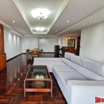 Rent this 3 bed apartment on Royal Apartment in 116, Soi Phrom Chit