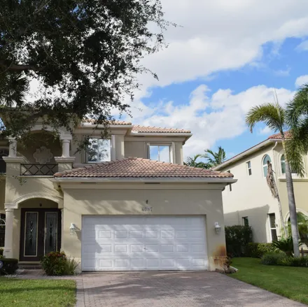 Rent this 4 bed house on 4097 Woodhill Pl in Palm Beach County, FL 33436