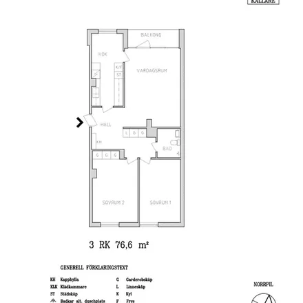 Rent this 3 bed apartment on Kålhagsgatan in 802 53 Gävle, Sweden