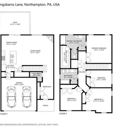 Image 2 - Kingsbarns Lane, Northampton, PA 18032, USA - House for sale