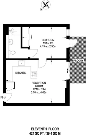 Image 6 - Sky Apartments, Homerton Road, Clapton Park, London, E9 5FA, United Kingdom - Apartment for rent