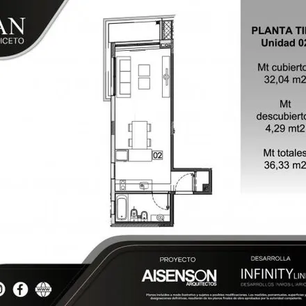 Buy this studio apartment on Avenida Coronel Niceto Vega 5767 in Palermo, C1414 CWH Buenos Aires