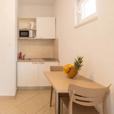 Rent this studio apartment on Makarska rivijera in Tučepi, Split-Dalmatia County