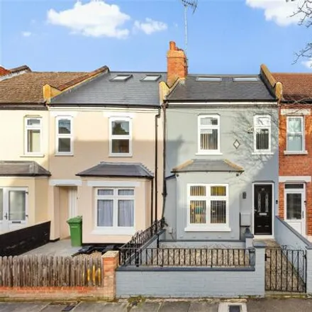 Buy this 4 bed townhouse on St Benet Catholic Church in Abbey Grove, London