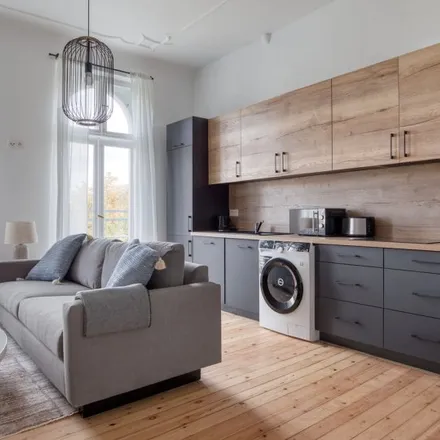 Rent this 1 bed apartment on Buchbox in Grünberger Straße 68, 10245 Berlin