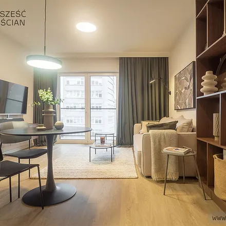 Rent this 1 bed apartment on Wyższa Szkoła Handlu i Usług in Zwierzyniecka 15, 60-813 Poznan