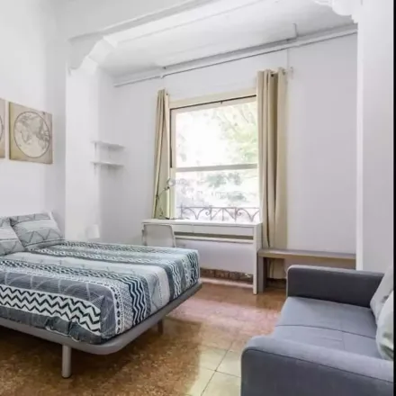 Rent this studio room on Gran Via del Marqués del Túria in 46, 46005 Valencia