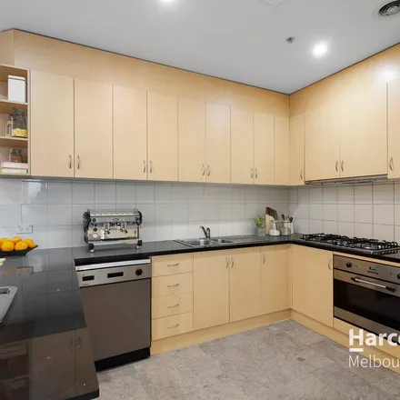 Rent this 3 bed apartment on Empire Apartments in 402-408 La Trobe Street, Melbourne VIC 3000