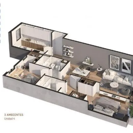 Buy this 2 bed apartment on Avenida Federico Lacroze 3004 in Colegiales, C1426 DND Buenos Aires