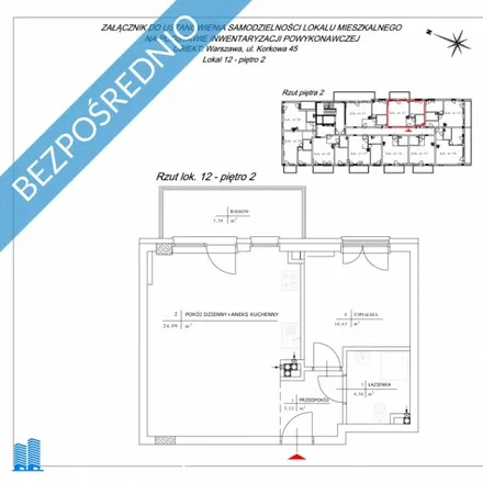 Image 2 - Korkowa 130, 04-549 Warsaw, Poland - Apartment for sale