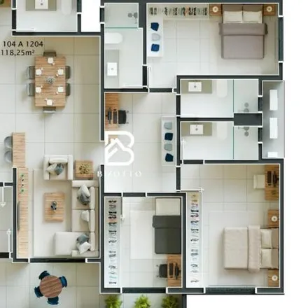 Buy this 3 bed apartment on Avenida Pedra Branca in Cidade Universitária Pedra Branca, Palhoça - SC