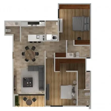 Buy this 2 bed apartment on Calle Cañada de Guadiana in Fraccionamiento El Pedregal, 78215 San Luis Potosí City