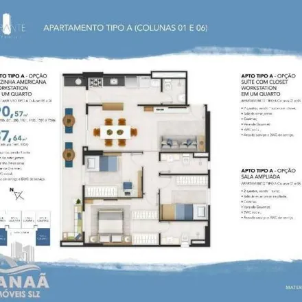 Buy this 3 bed apartment on Rua das Camélias in Ponta D'Areia, São Luís - MA