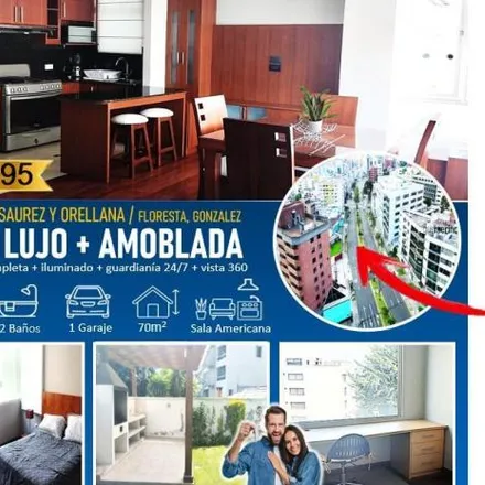 Rent this 1 bed apartment on Delegation of the European Union (EU) in Avenida Francisco de Orellana, 170517