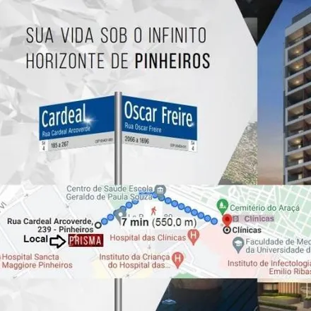 Buy this 1 bed apartment on Rua Cardeal Arcoverde 1589 in Pinheiros, São Paulo - SP