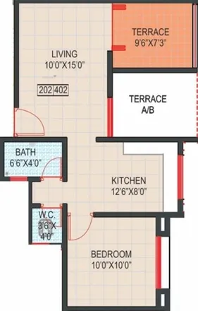 Rent this 1 bed apartment on unnamed road in Kalewadi, Pimpri-Chinchwad - 431027