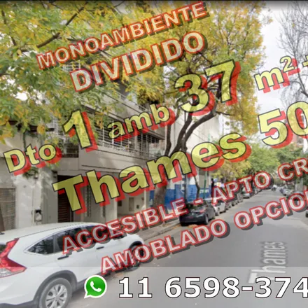 Buy this 1 bed condo on Thames 500 in Villa Crespo, C1414 DCN Buenos Aires