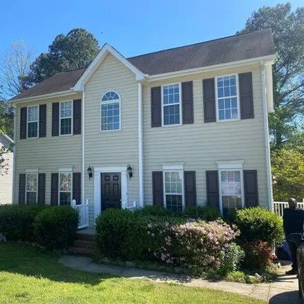 Rent this 3 bed house on 5714 Brookshadow Drive in Raleigh, NC 27610