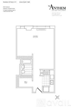 Rent this studio apartment on 222 E 34th St