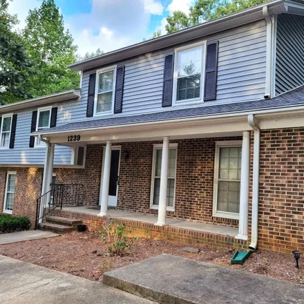 Rent this 3 bed townhouse on 1239 Pond Street in Kildaire Farms, Cary