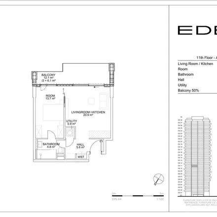 Image 9 - Eden, Europa-Allee 11, 60327 Frankfurt, Germany - Apartment for rent