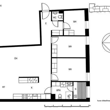 Rent this 4 bed apartment on Kallvikintie 61 in 00980 Helsinki, Finland
