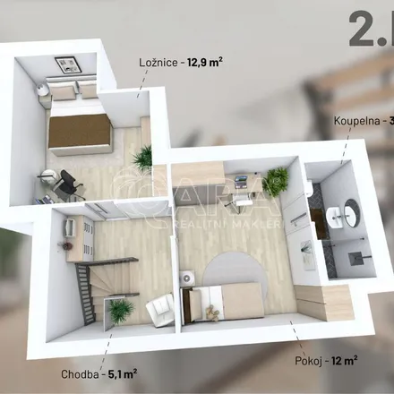 Rent this 5 bed apartment on Na Vidouli in 158 00 Prague, Czechia