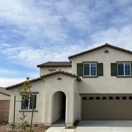 Rent this 4 bed house on 1536 Scarlet Sage Dr in Perris, California